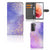 Hoesje voor Samsung Galaxy S21 Watercolor Paars