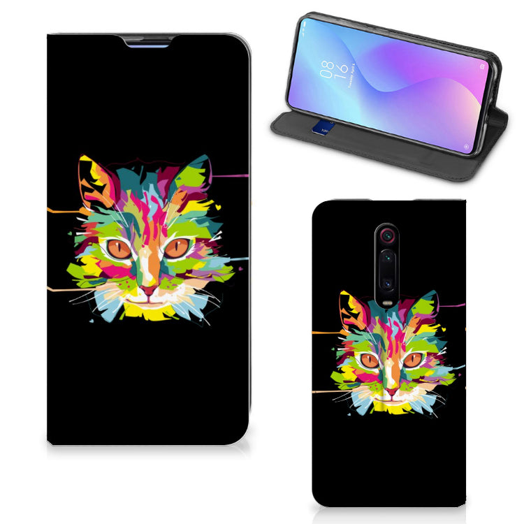 Xiaomi Mi 9T Pro Magnet Case Cat Color