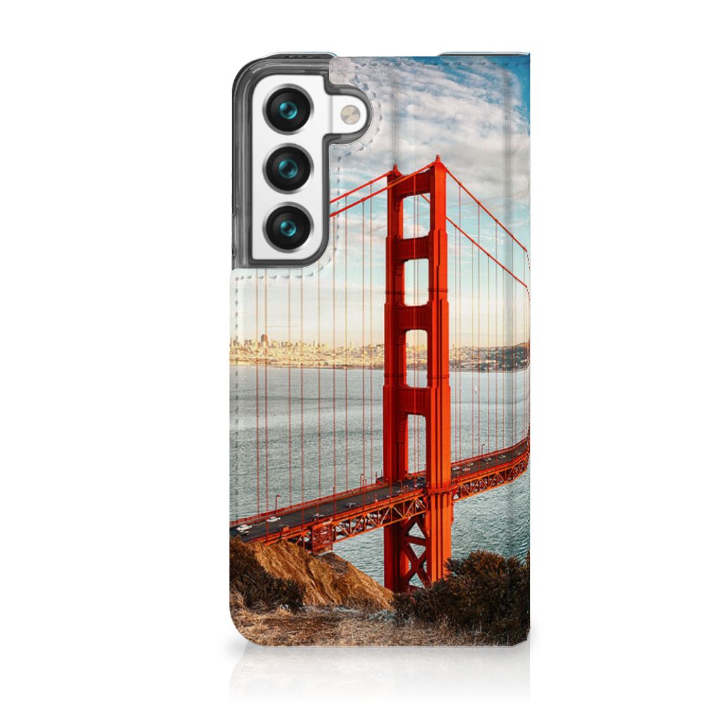Samsung Galaxy S22 Book Cover Golden Gate Bridge - B2C Telecom