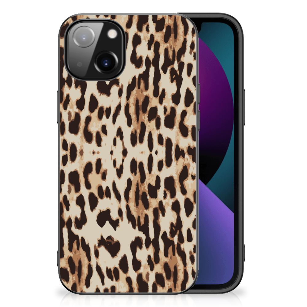 Apple iPhone 13 Dierenprint Telefoonhoesje Leopard B2C Telecom