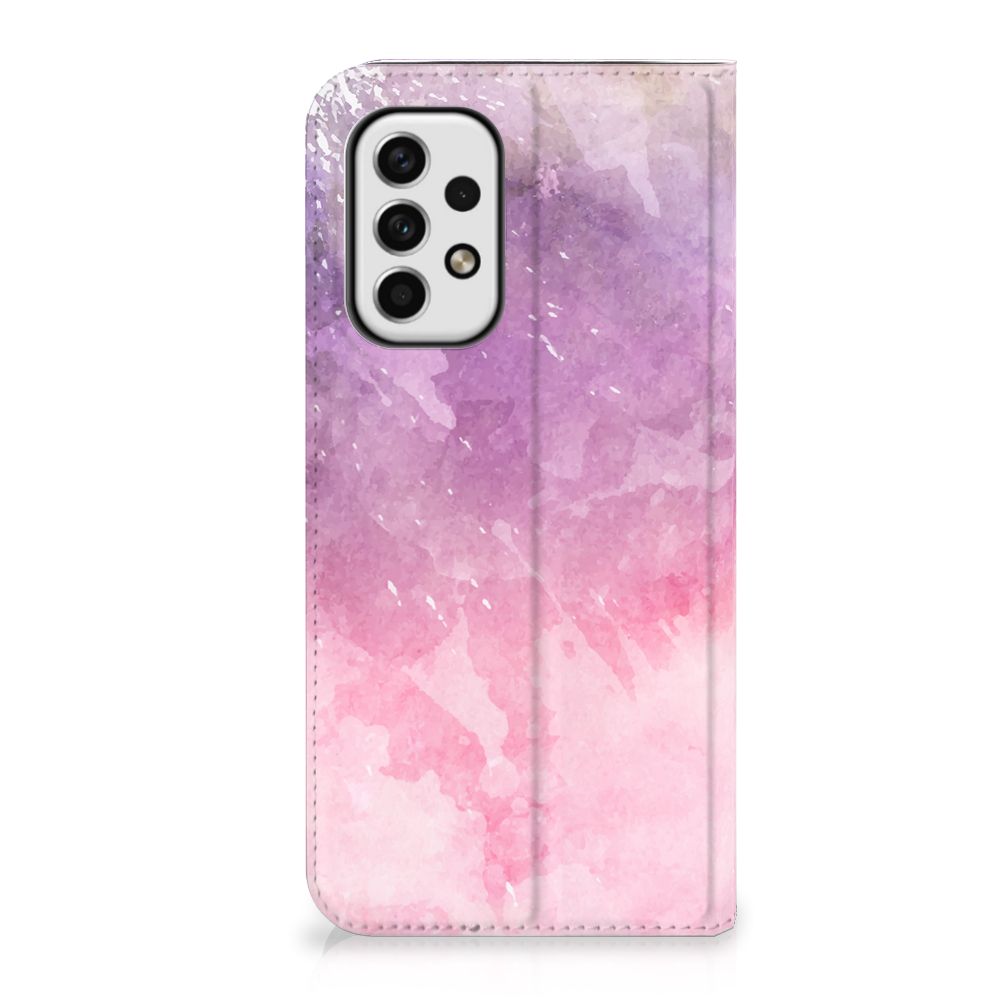 Bookcase Samsung Galaxy A23 Pink Purple Paint - B2C Telecom