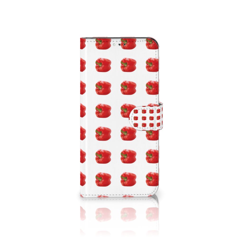 Samsung Galaxy A12 Book Cover Paprika Red