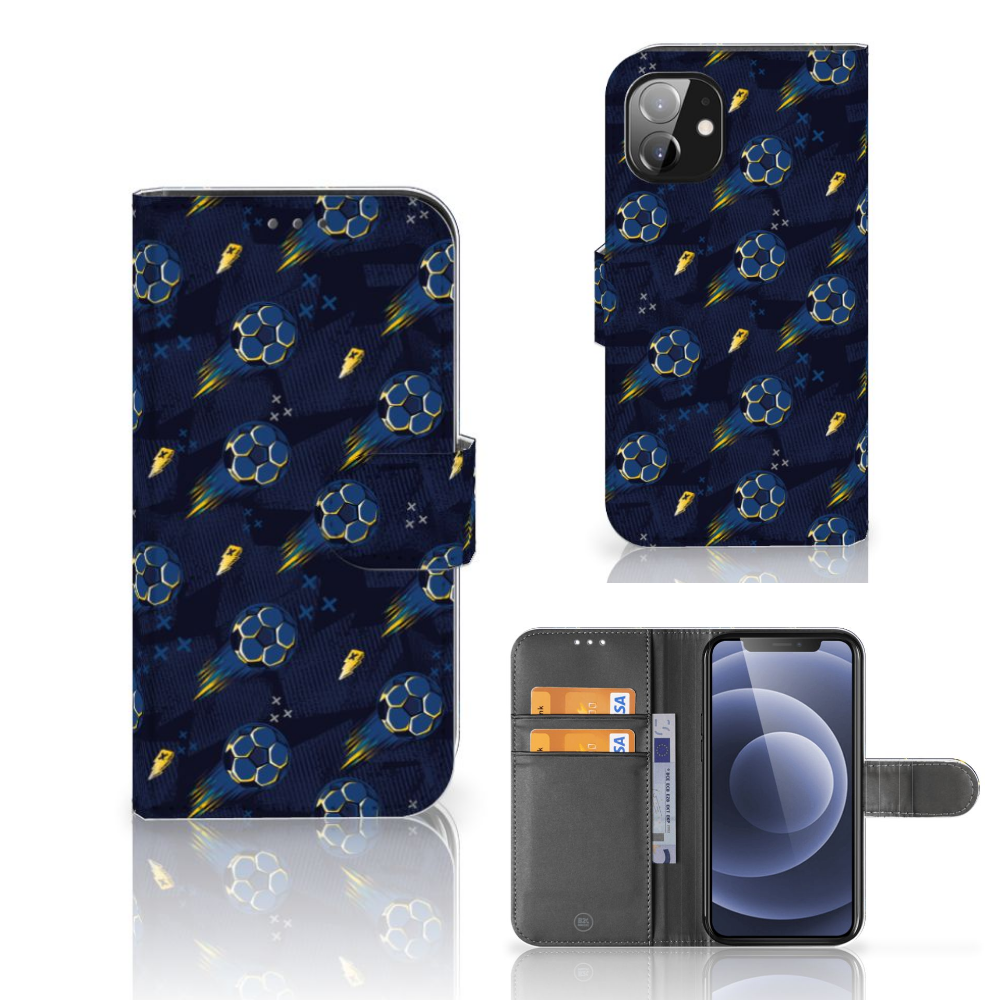 Telefoon Hoesje voor Apple iPhone 12 Mini Voetbal met voetbal design en stijlvolle look ⚽