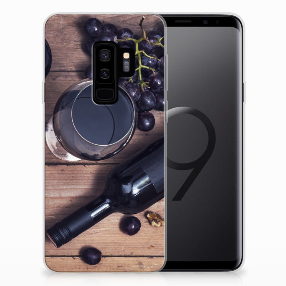 Samsung Galaxy S9 Plus Siliconen Case Wijn