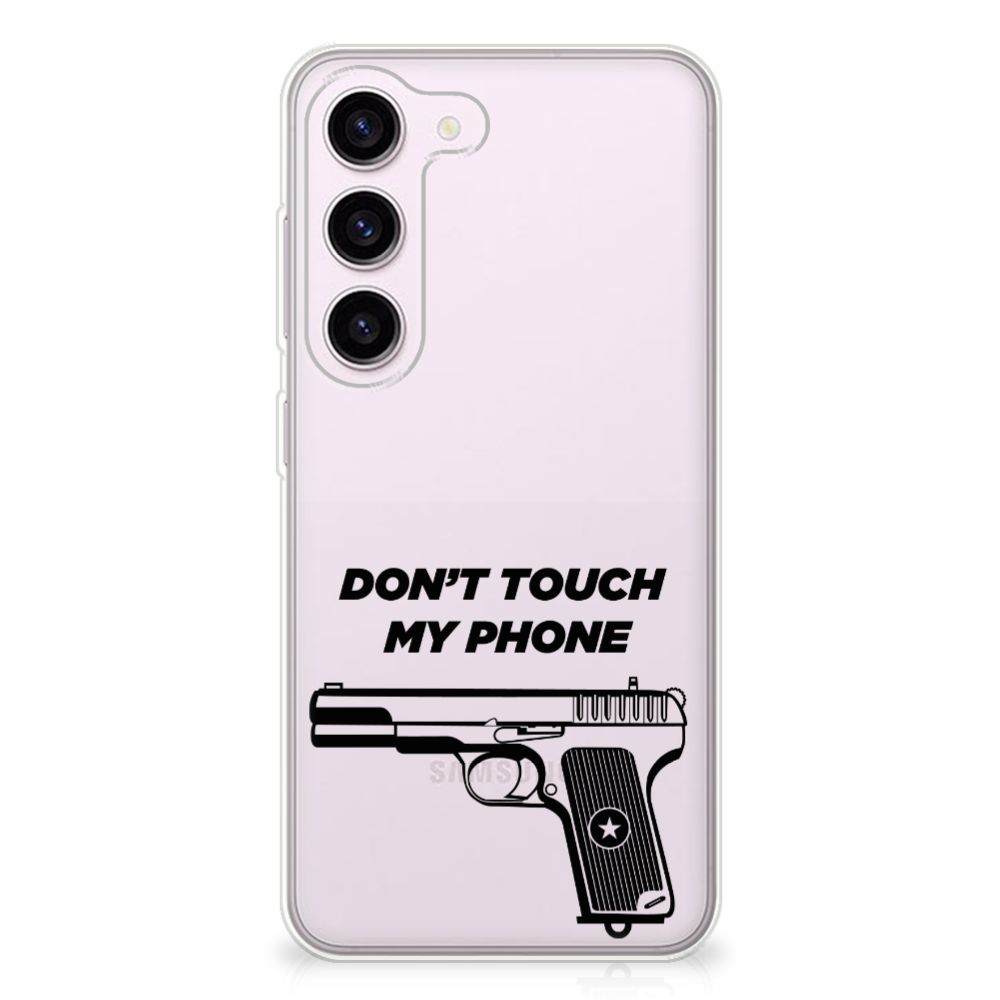 Samsung Galaxy S23 Silicone-hoesje Pistol DTMP B2C Telecom