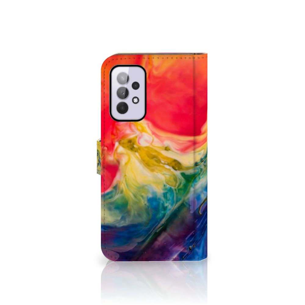 Hoesje Samsung Galaxy A33 5G Watercolor Dark