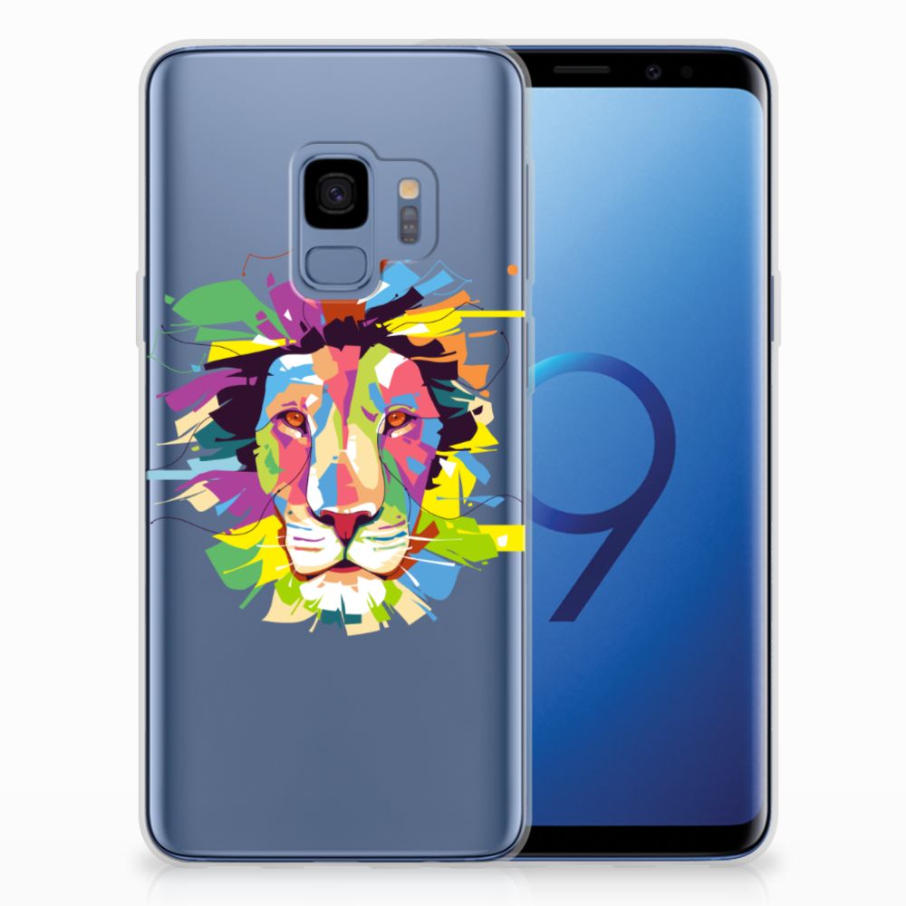 Samsung Galaxy S9 Telefoonhoesje met Naam Lion Color
