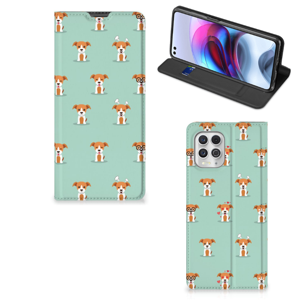 Motorola Moto G100 Hoesje maken Pups - B2C Telecom