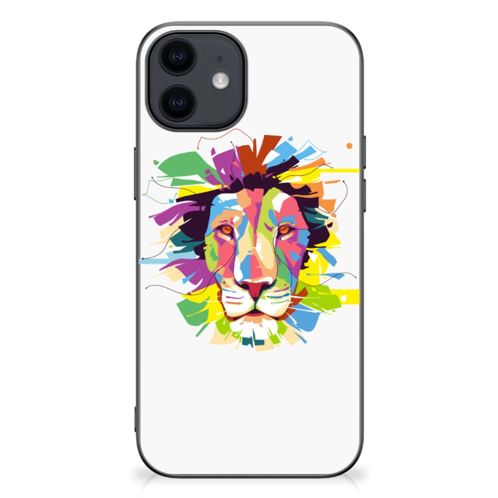 iPhone 12 Pro | 12 (6.1") Bumper Hoesje Lion Color