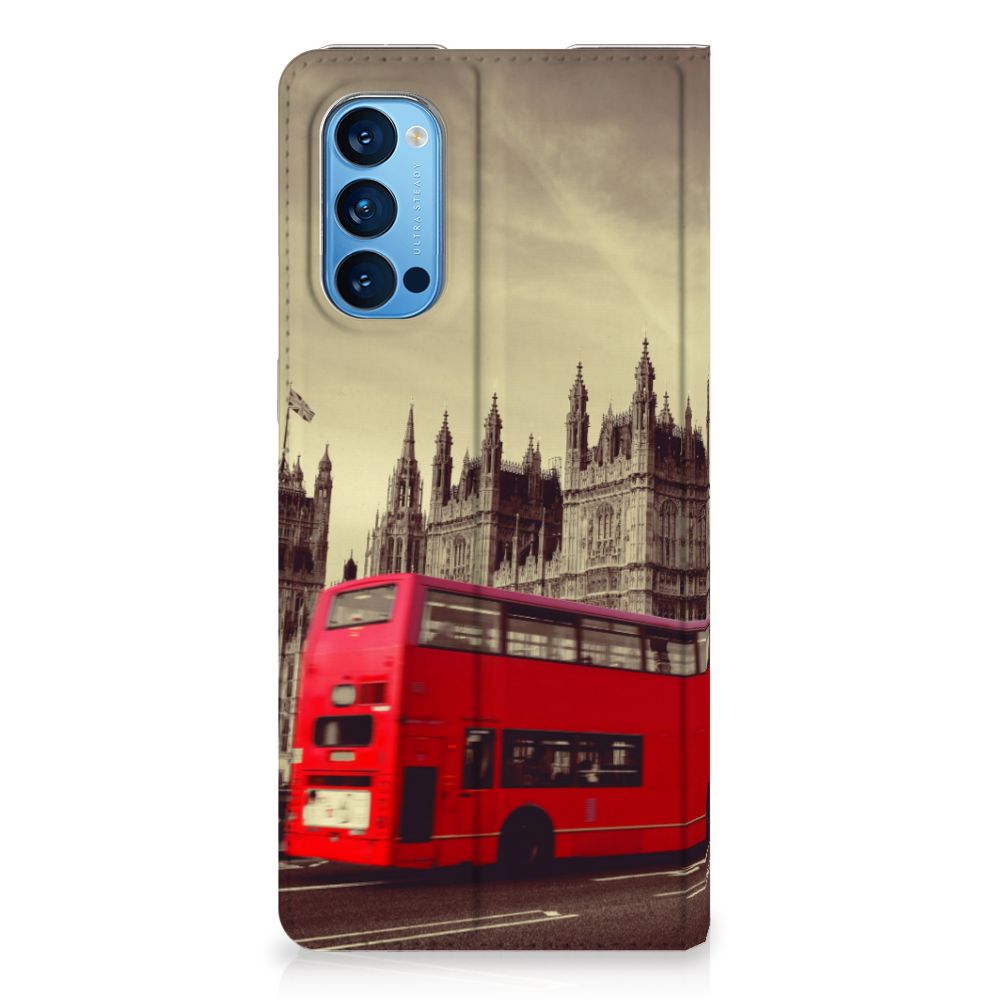 OPPO Reno4 Pro 5G Book Cover Londen - B2C Telecom