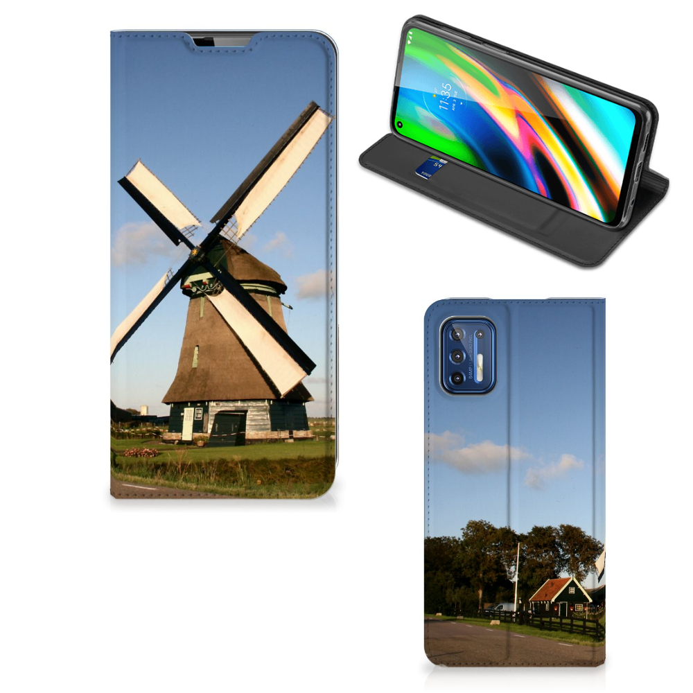 Motorola Moto G9 Plus Book Cover Molen - B2C Telecom