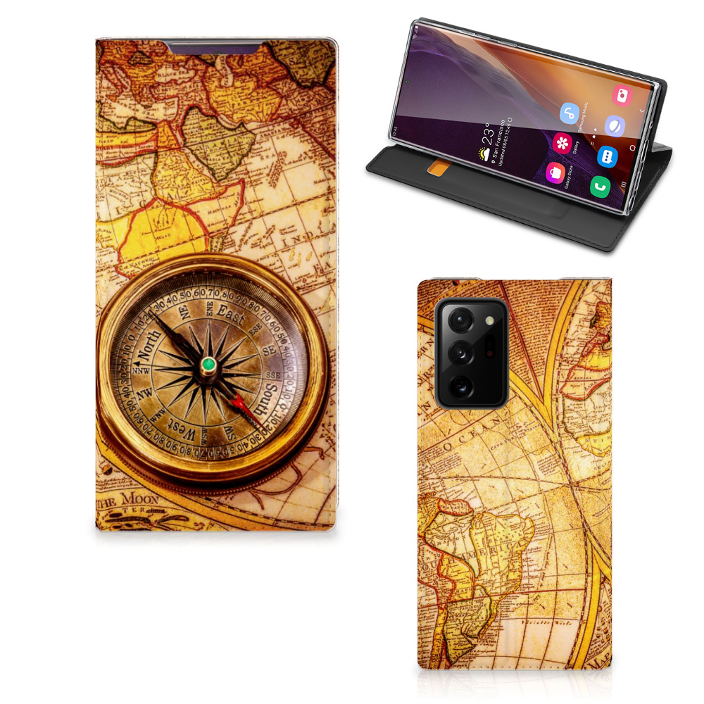 Samsung Galaxy Note 20 Ultra Book Cover Kompas - B2C Telecom