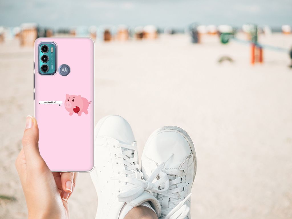 Motorola Moto G60 Telefoonhoesje met Naam Pig Mud B2C Telecom