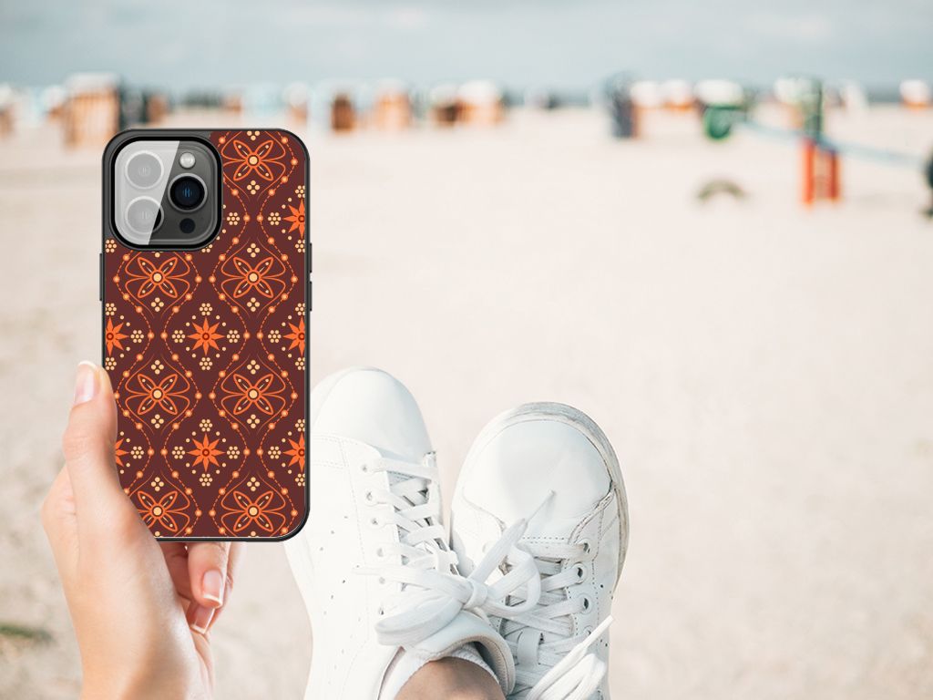 iPhone 13 Pro Max Back Case Batik Brown B2C Telecom