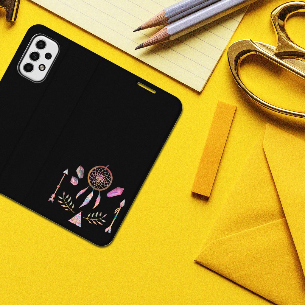 Samsung Galaxy A23 Magnet Case Boho Dreamcatcher - B2C Telecom