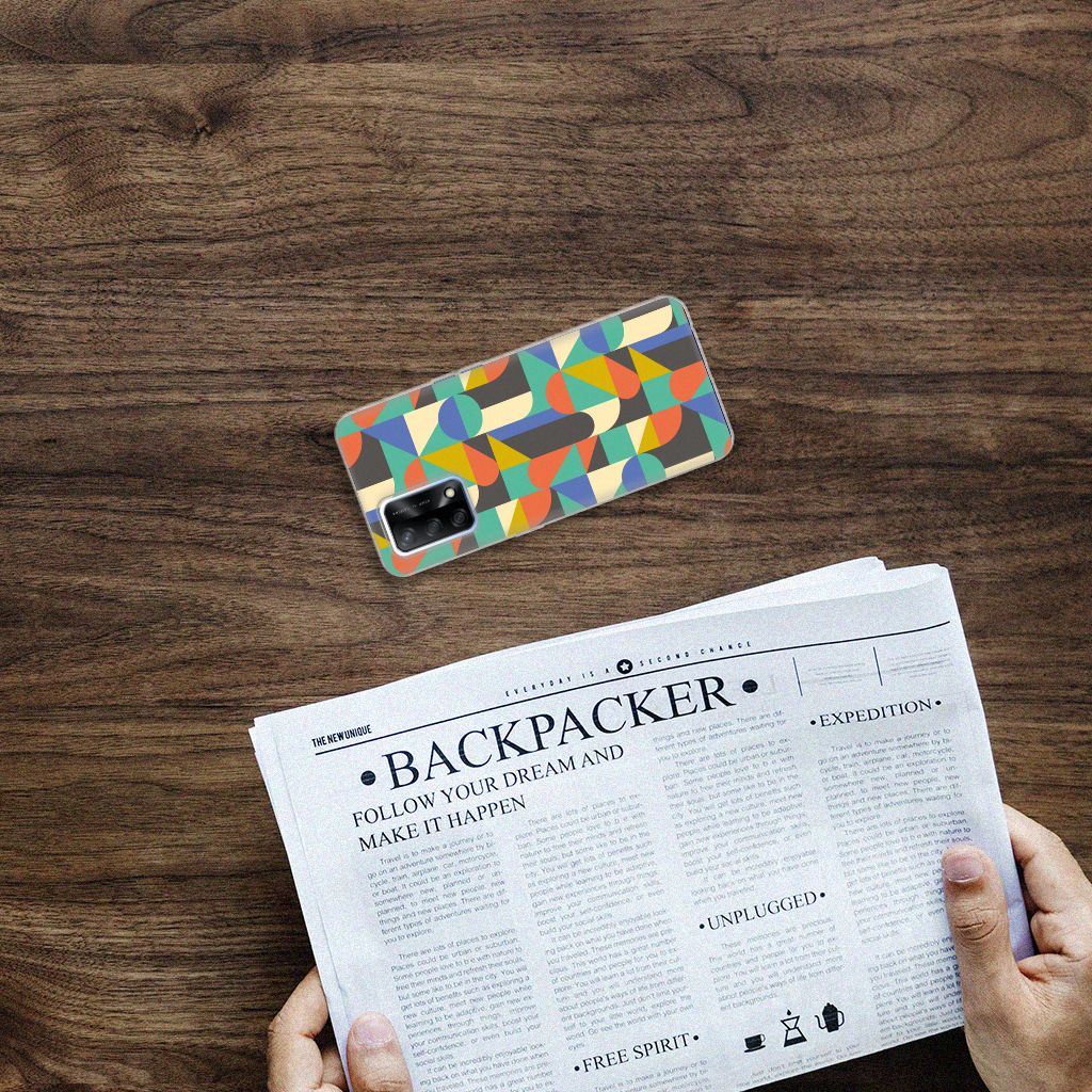 OPPO A74 4G TPU bumper Funky Retro B2C Telecom