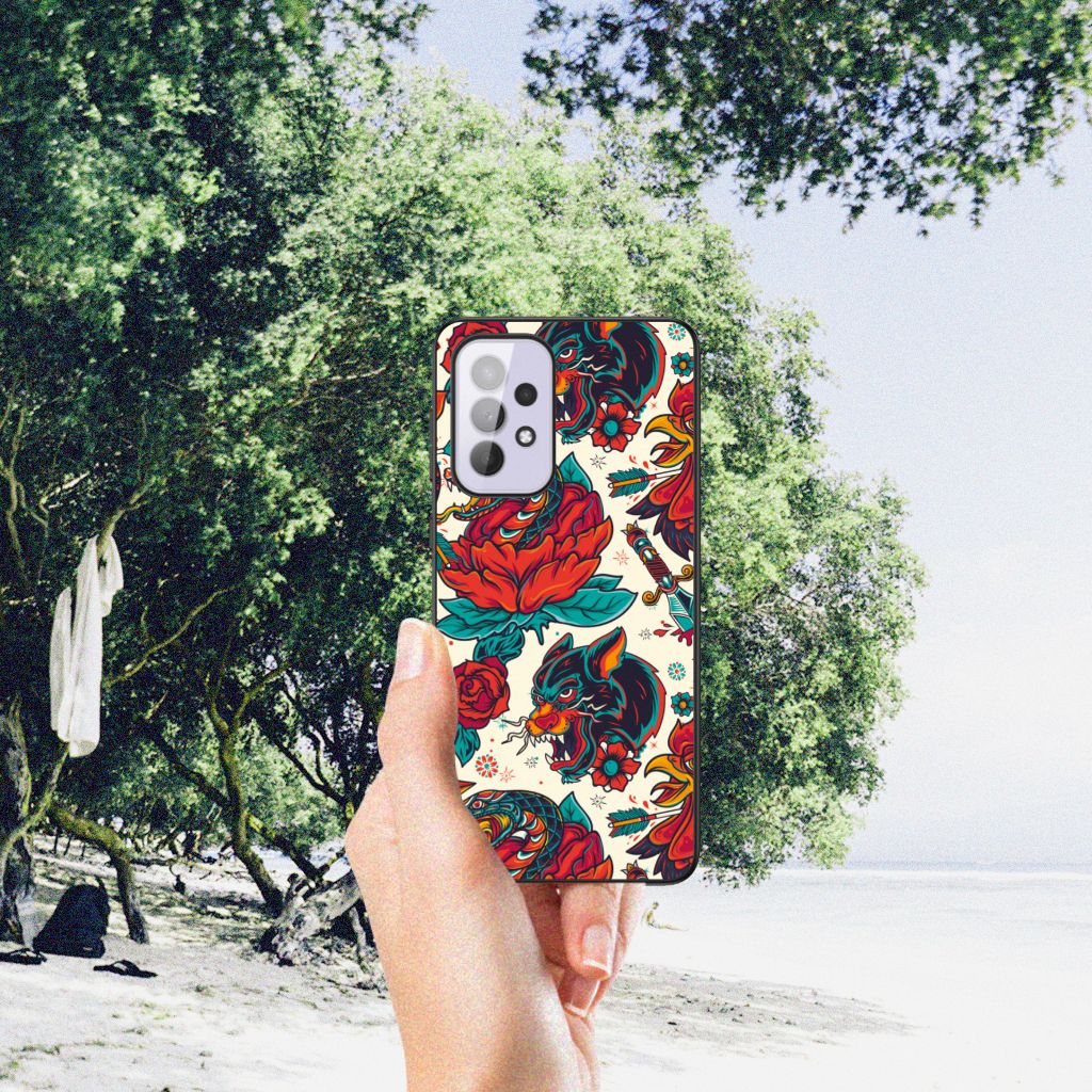 Silicone Back Case voor Samsung Galaxy A33 5G Old Skool B2C Telecom