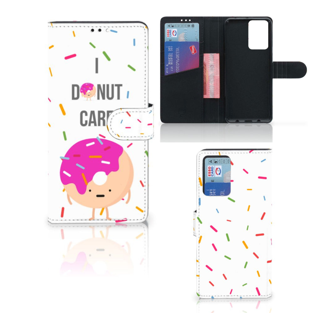 Xiaomi Redmi Note 10 Pro Book Cover Donut Roze