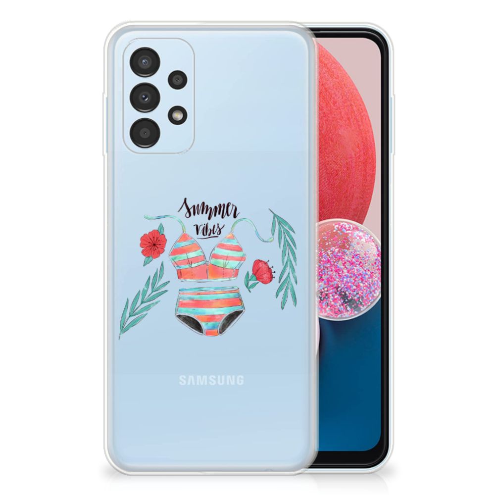 Samsung Galaxy A13 4G Telefoonhoesje met Naam Boho Summer B2C Telecom