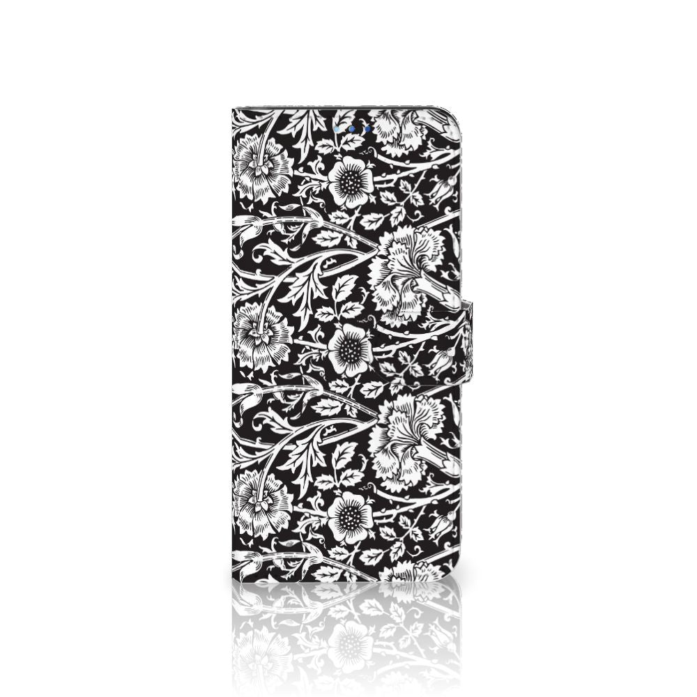 OPPO Find X3 Neo 5G Hoesje Black Flowers