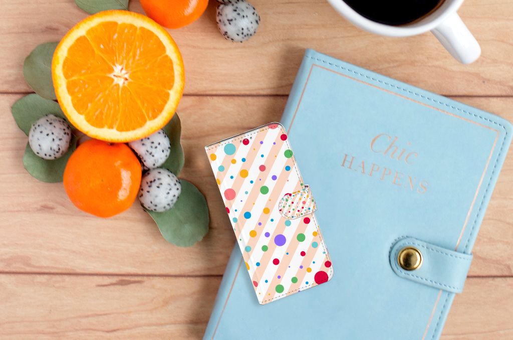 Motorola Moto G60 Telefoon Hoesje Dots