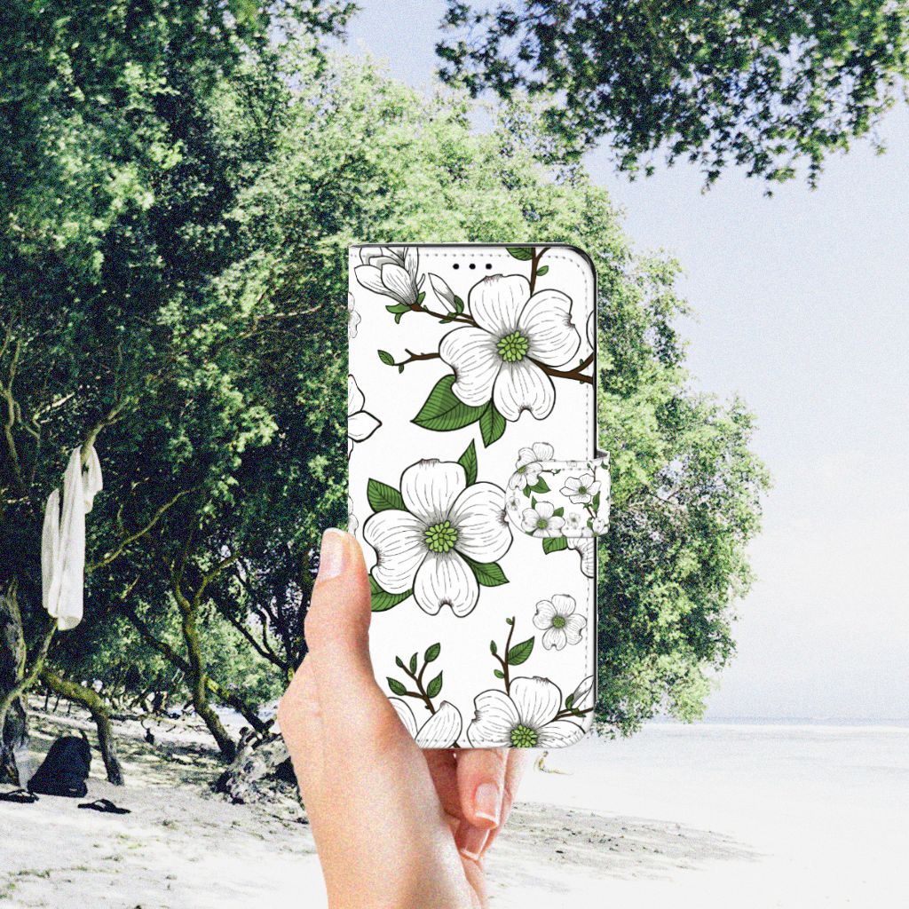 Motorola Edge 30 Pro Hoesje Dogwood Flowers