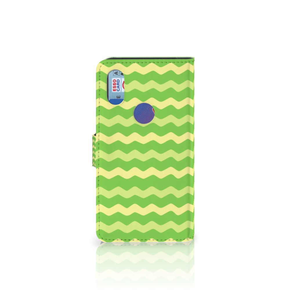 Xiaomi Mi Mix 2s Telefoon Hoesje Waves Green