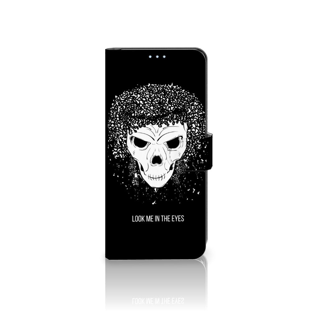 Telefoonhoesje met Naam OPPO Reno 4 Pro 5G Skull Hair