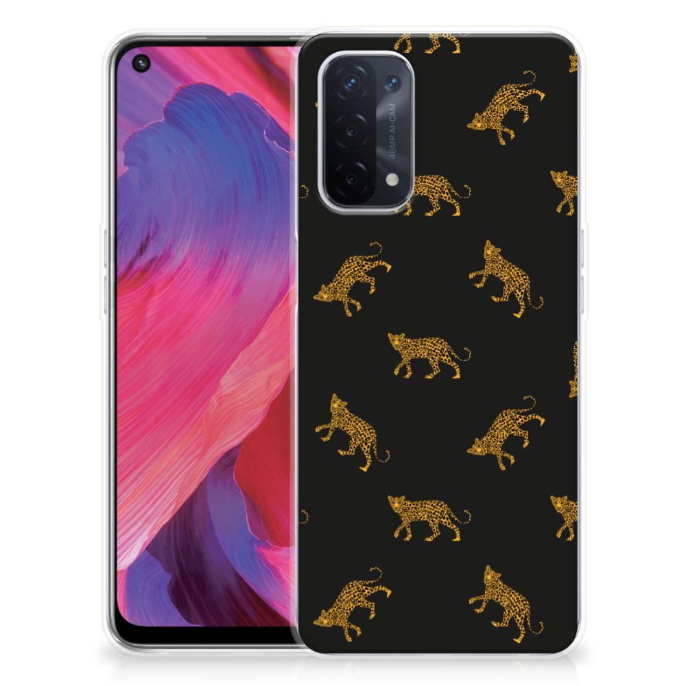 TPU Hoesje voor OPPO A74 5G | A54 5G Leopards