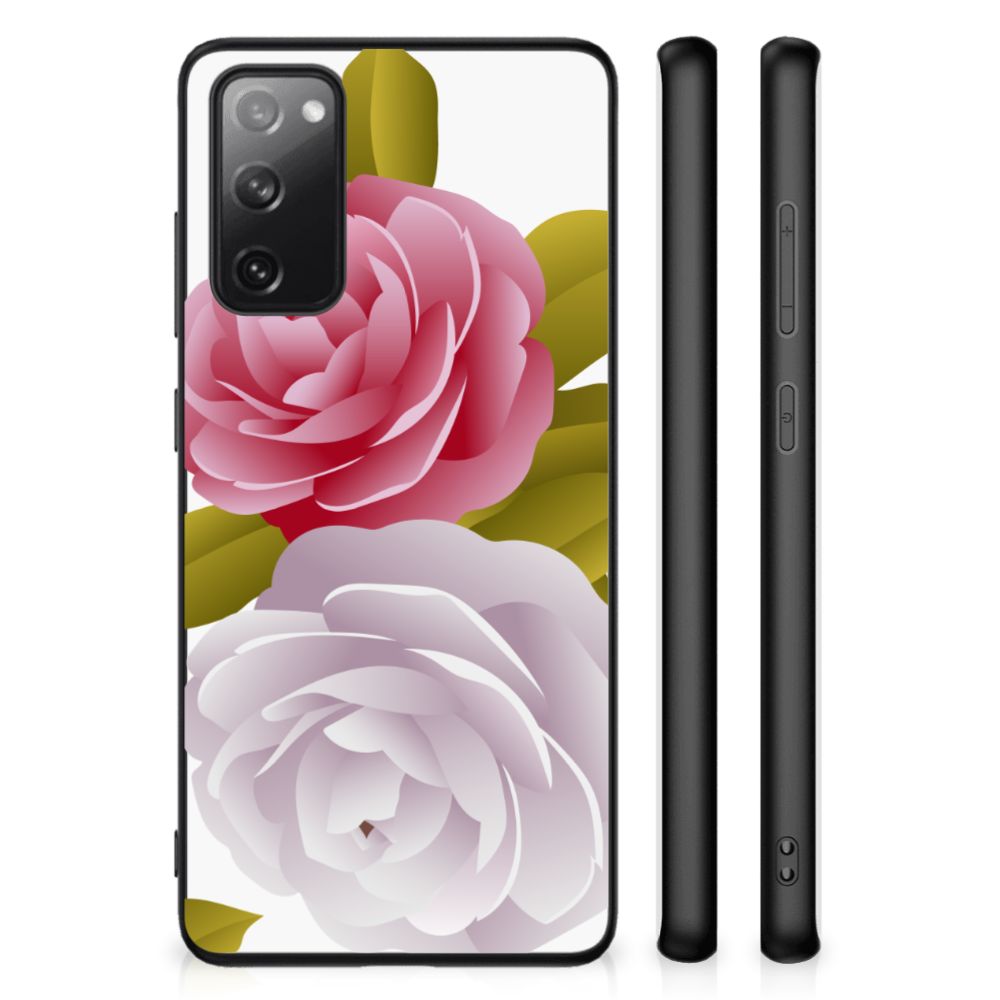 Samsung Galaxy S20 FE Bloemen Hoesje Roses B2C Telecom