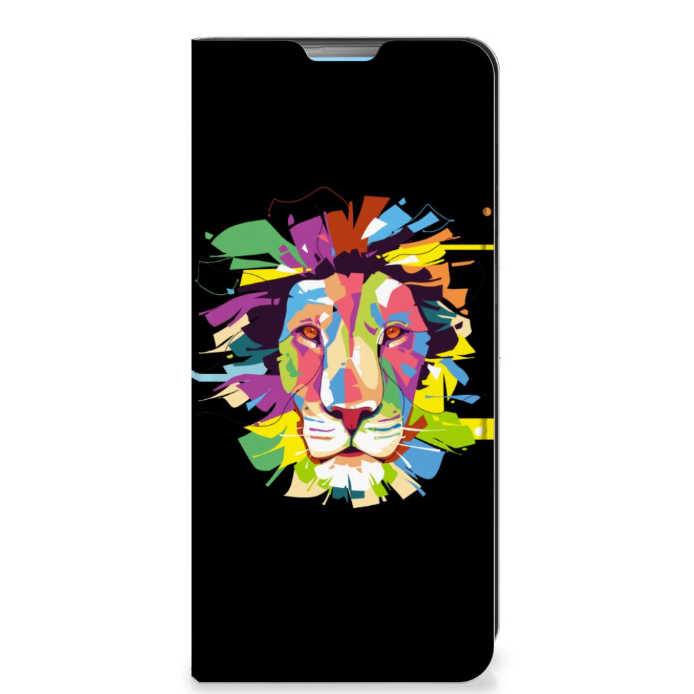 OPPO A74 4G Magnet Case Lion Color - B2C Telecom