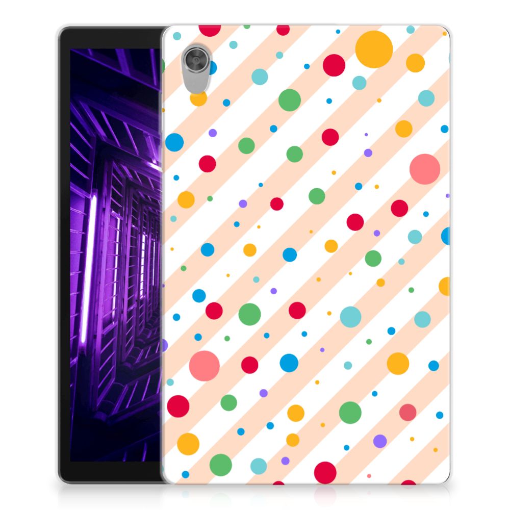 Lenovo Tab M10 HD (2de generatie) Hippe Hoes Dots - B2C Telecom