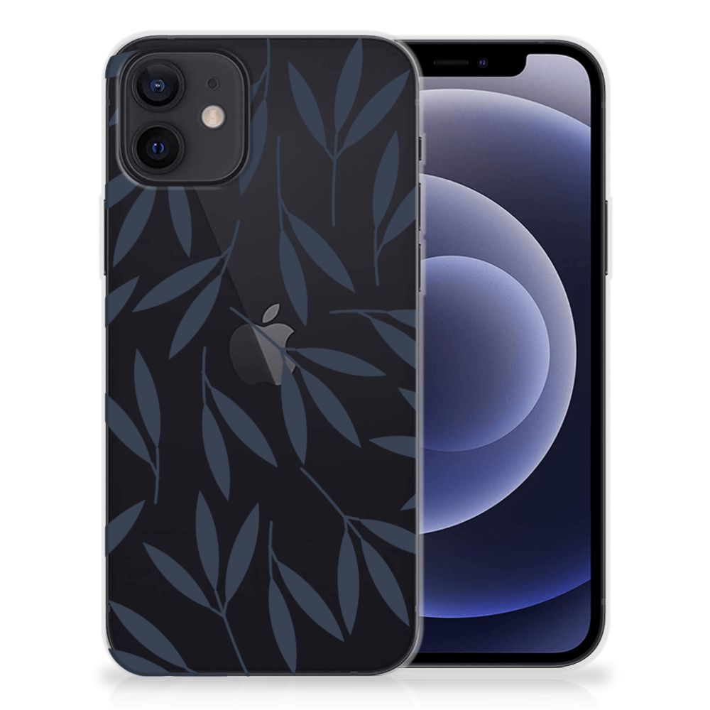 iPhone 12 | 12 Pro (6.1") TPU Case Leaves Blue