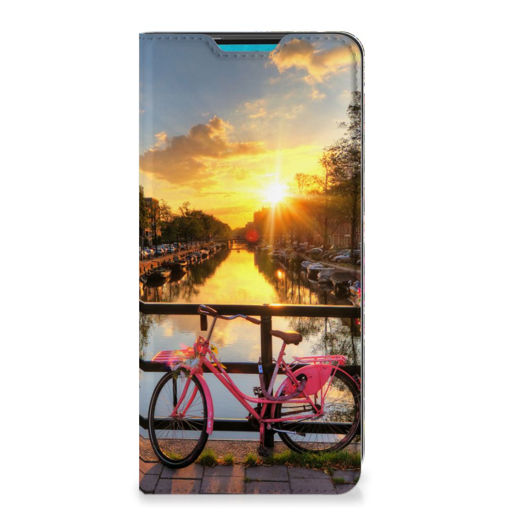 Samsung Galaxy A73 Book Cover Amsterdamse Grachten - B2C Telecom