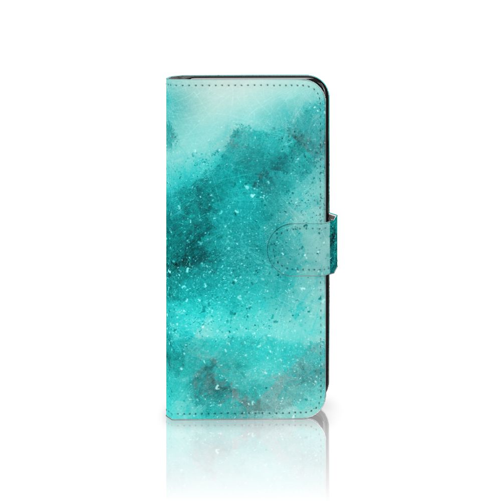 Hoesje Motorola Moto G72 Painting Blue