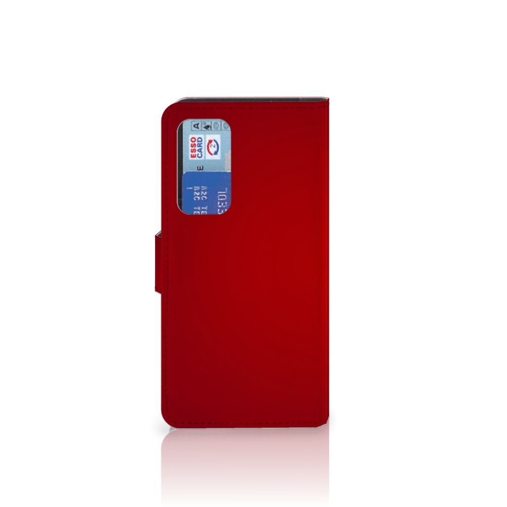 Huawei P40 Wallet Case met Pasjes Liefde - Origineel Romantisch Cadeau