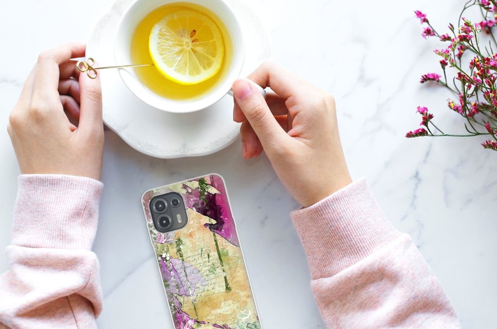 Hoesje maken Motorola Edge 20 Lite Letter Painting B2C Telecom