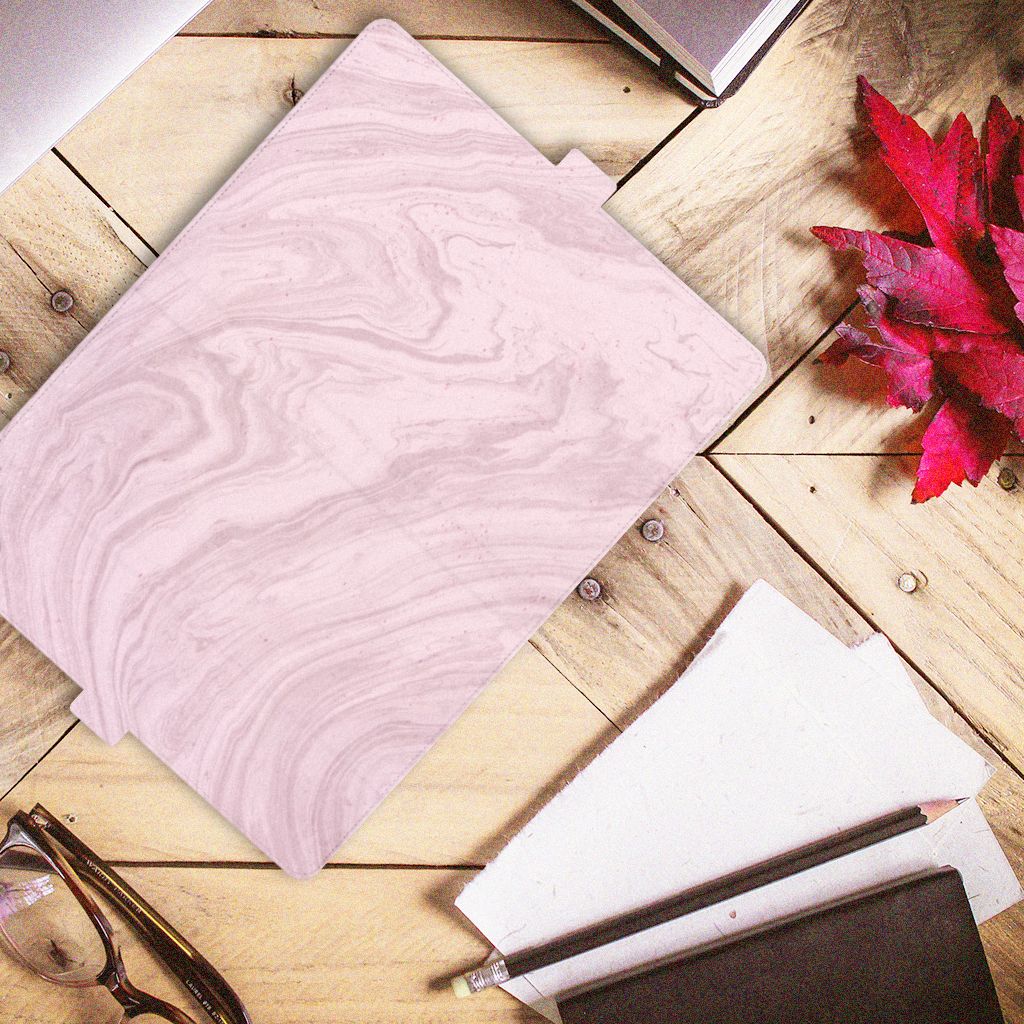 Lenovo Tab P11 | P11 Plus Leuk Tablet hoesje  Marble Pink - Origineel Cadeau Vriendin
