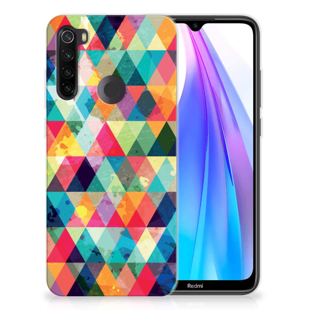 Xiaomi Redmi Note 8T TPU bumper Geruit