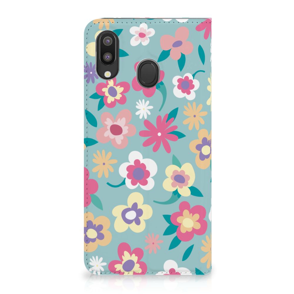 Samsung Galaxy M20 Smart Cover Flower Power