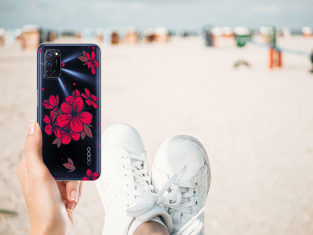 OPPO A52 | A72 TPU Case Blossom Red B2C Telecom