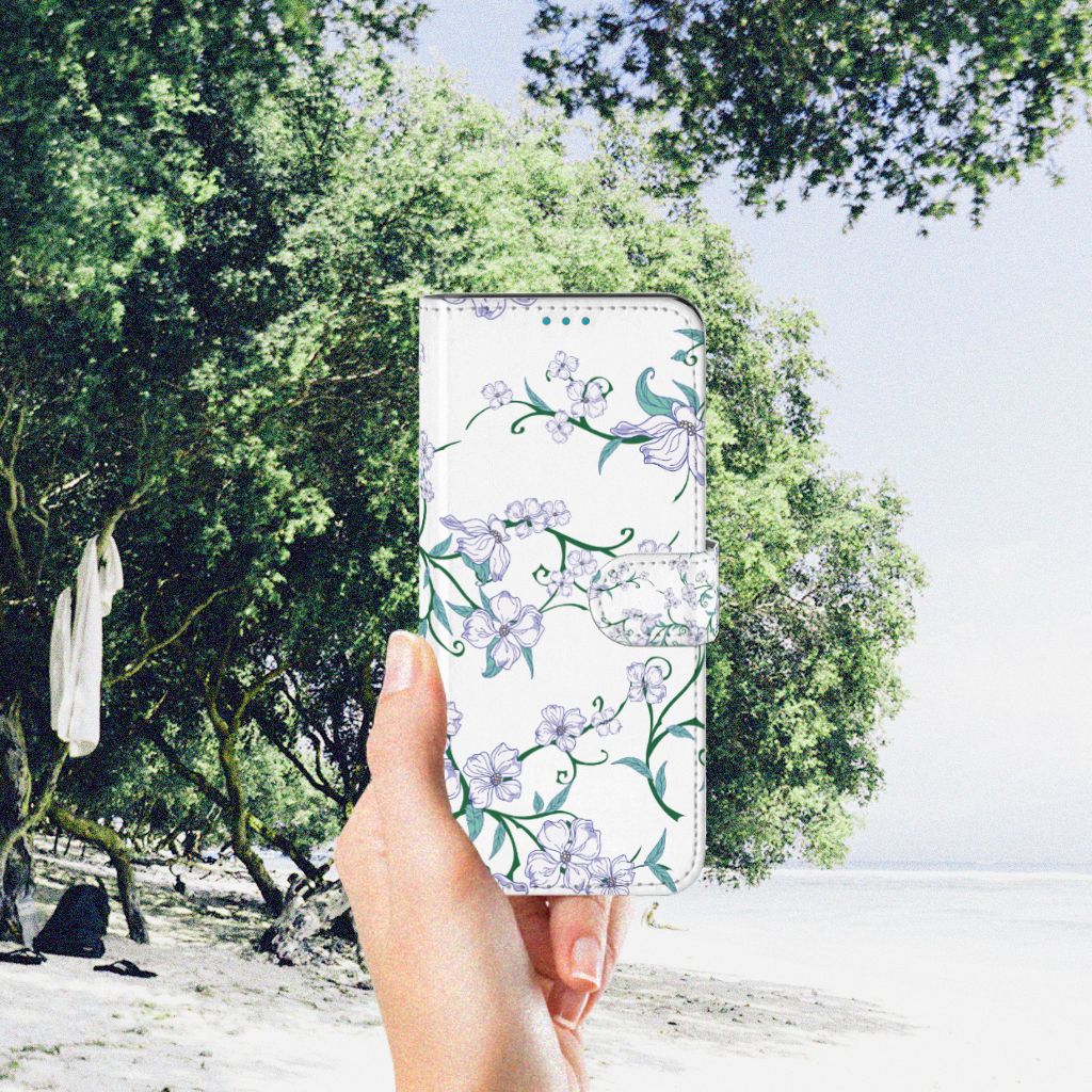 Samsung Galaxy A73 5G Uniek Hoesje Blossom White