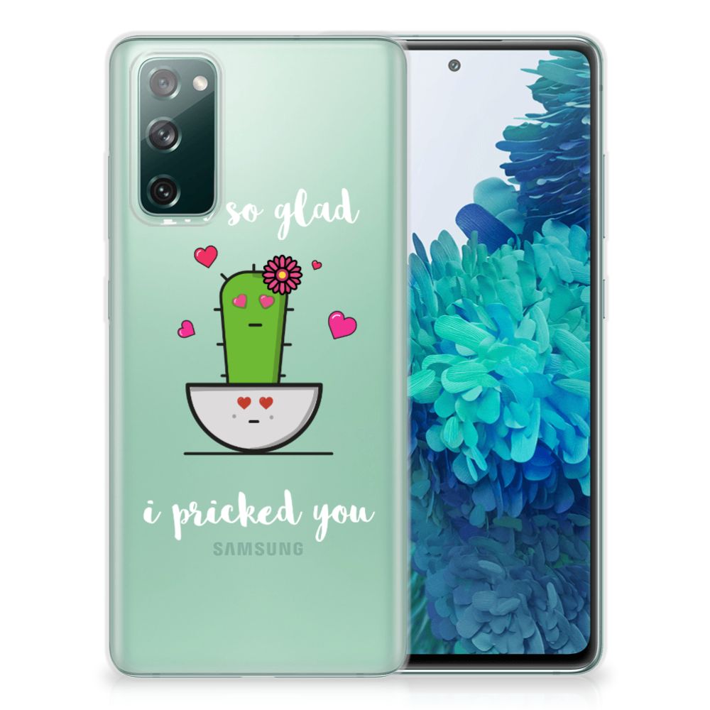Samsung Galaxy S20 FE Telefoonhoesje met Naam Cactus Glad B2C Telecom