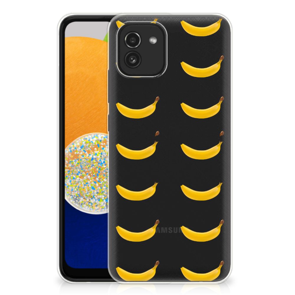 Samsung Galaxy A03 Siliconen Case Banana B2C Telecom
