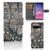 Samsung Galaxy S10 Telefoonhoesje met Pasjes Krokodillenprint