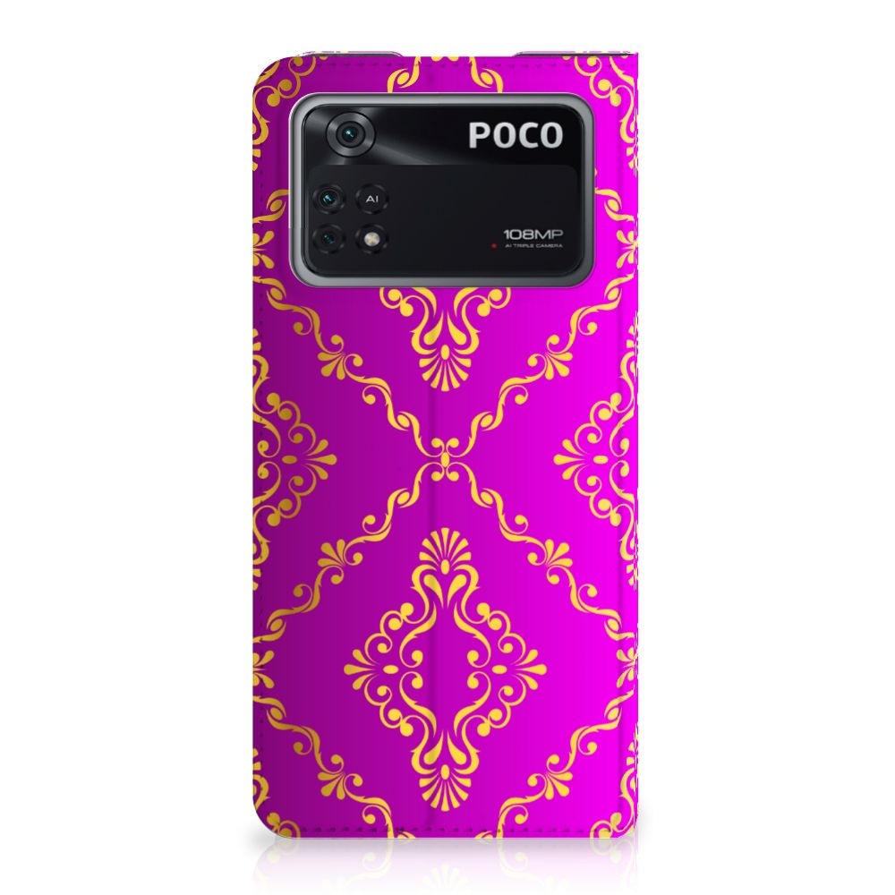 Telefoon Hoesje Poco X4 Pro 5G Barok Roze - B2C Telecom