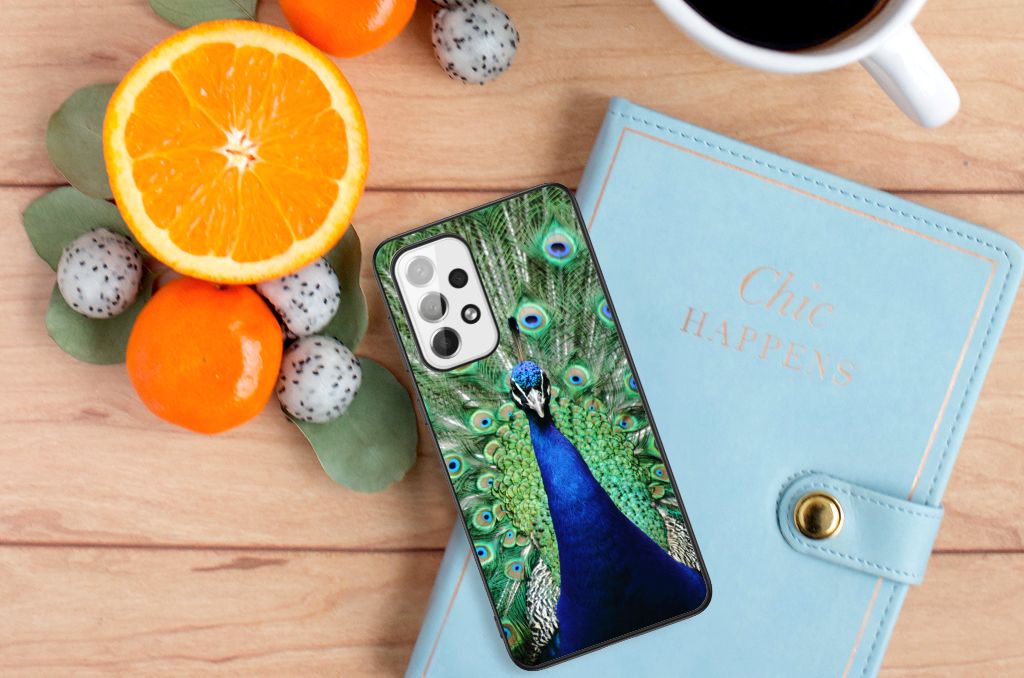 Samsung Galaxy A73 Dierenprint Telefoonhoesje Pauw B2C Telecom