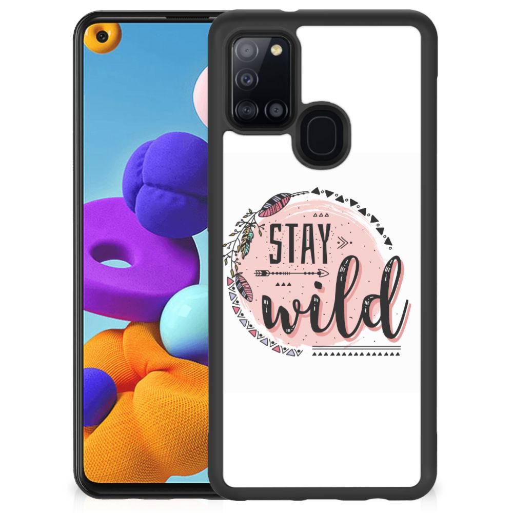 Samsung Galaxy A21s Bumper Hoesje Boho Stay Wild