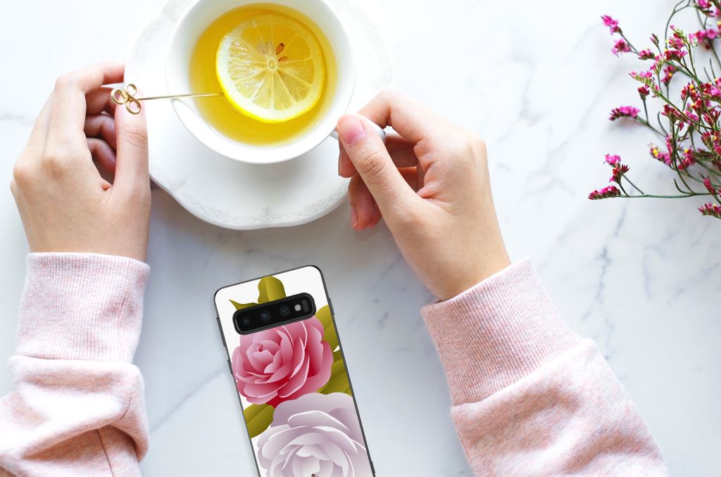 Samsung Galaxy S10 Skin Case Roses B2C Telecom