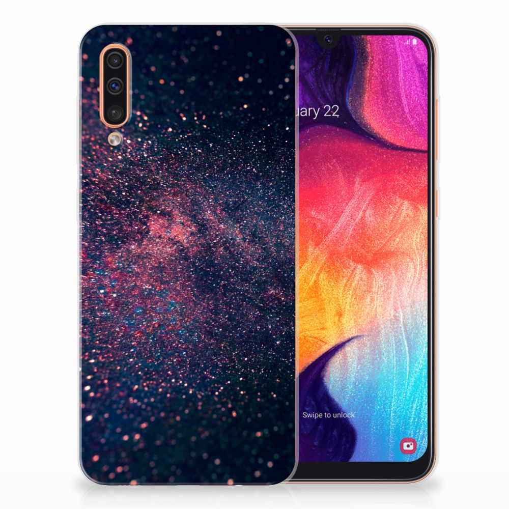 Samsung Galaxy A50 TPU Hoesje Stars